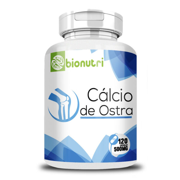 CALCIO DE OSTRAS 120CAPS 500MG