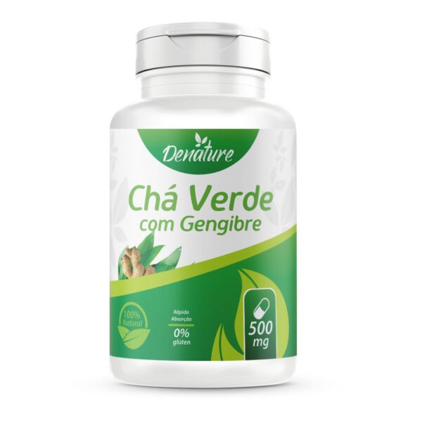 CHÁ VERDE COM GENGIBRE