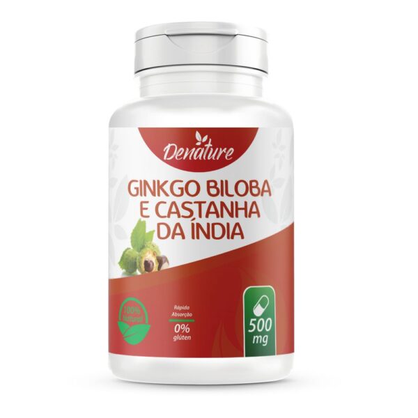 GINKGO BILOBA E CASTANHA DA ÍNDIA